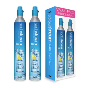 ソーダストリームのガスシリンダー