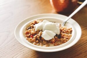 豆乳ヨーグルトグラノーラ