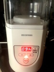 ヨーグルトメーカーで。米麹のみの甘酒