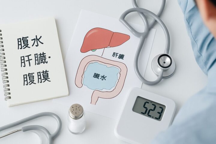 ぽっこりお腹と腹水の見分け方｜セルフチェックから受診の目安まで