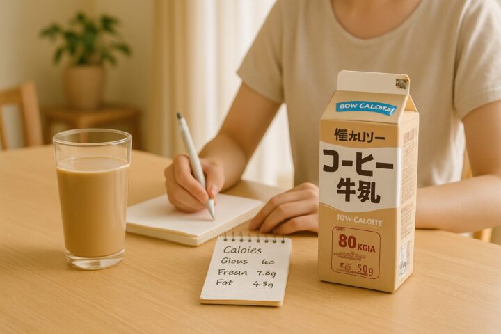 ダイエット中のコーヒー牛乳は大丈夫？カロリー・選び方を解説